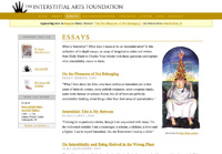 The Interstitial Arts Foundation